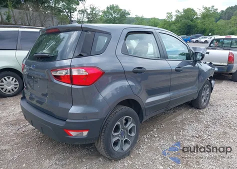 2021 Ford Ecosport S from USA, damaged, VIN MAJ3S2FE0MC418543